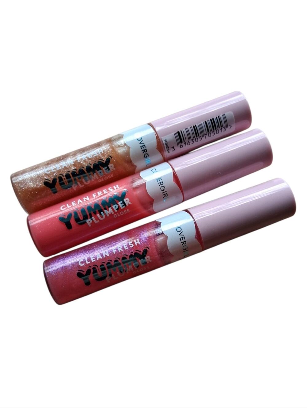 NWT Covergirl Yummy Plumper Lip Gloss Lot Of 3